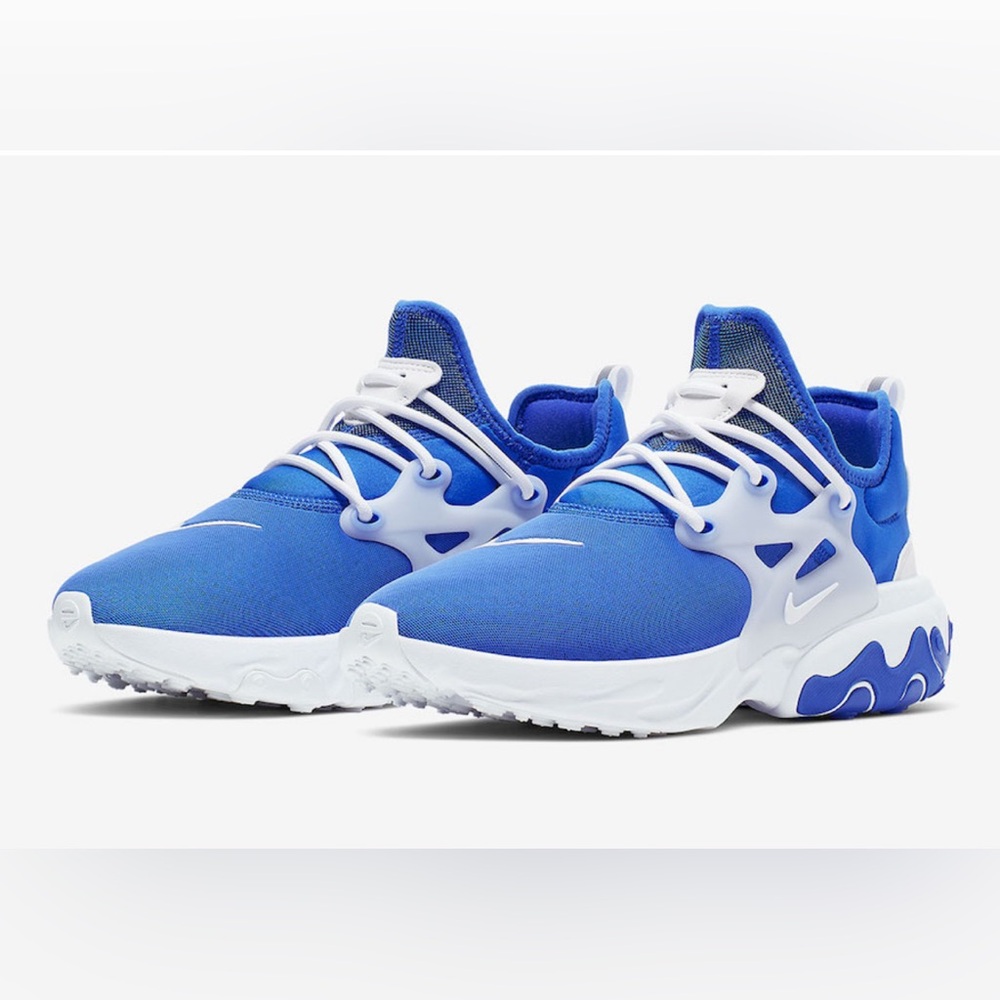 Nike Blue and White Athletic Shoes